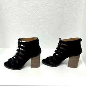 Charlotte Russe Black Platforms Size 8